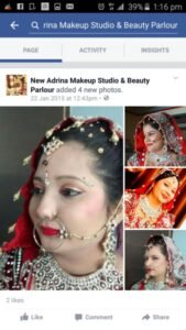 New Adrina Makeup Studio & Beauty Parlour Rajinder Nagar Delhi