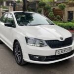 Skoda rapid 1.6 Petrol 2020 candy white for sale in Delhi